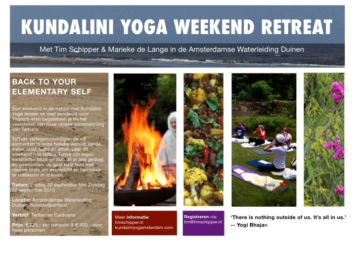 Weekend Retreat - Back to your Elementary Self