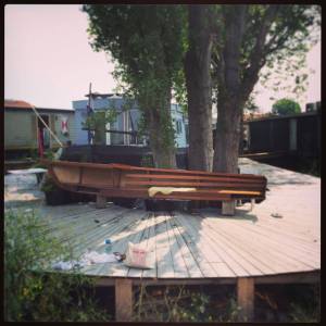 Kundalini Yoga steiger bij Cafe de Ceuvel