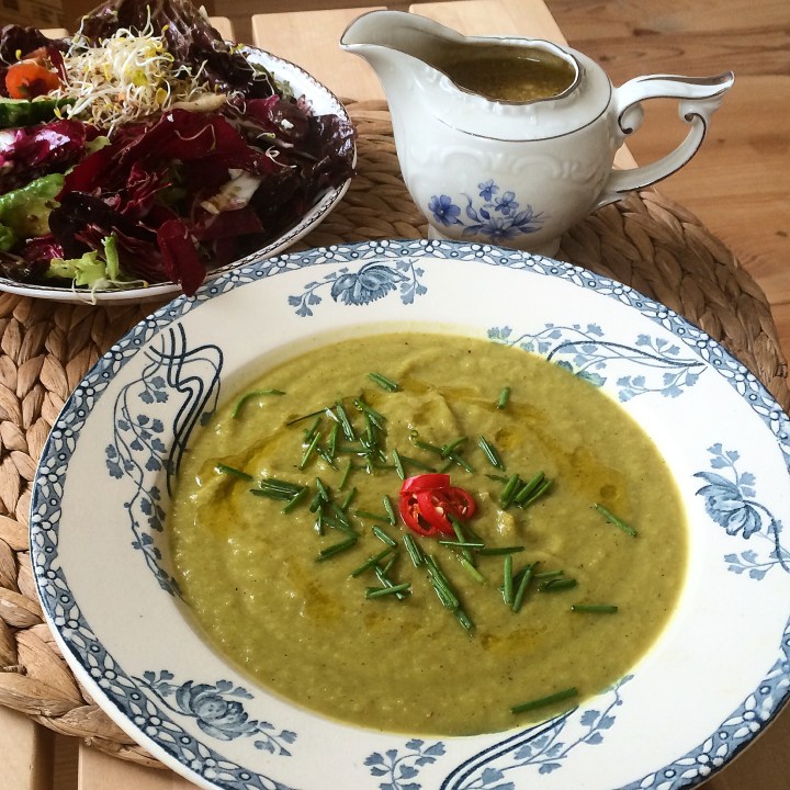 Knolselderij Broccoli soep