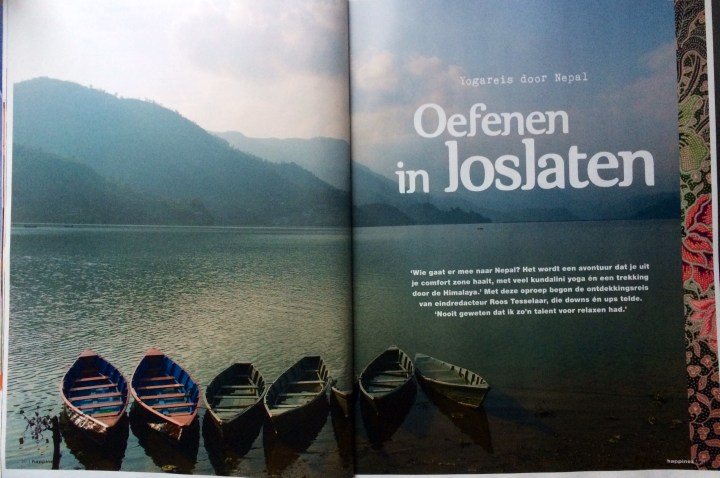 Kundalini Yoga Amsterdam in Nepal en Happinez blz 1