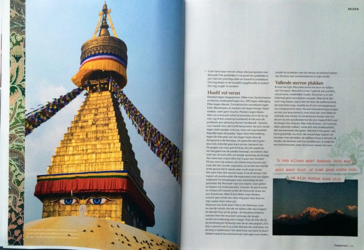 Kundalini Yoga Amsterdam in Nepal en Happinez blz 5